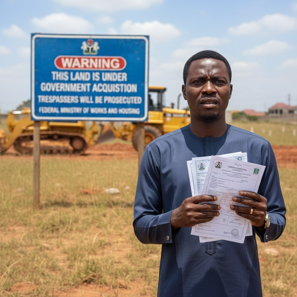 Government acquisition is a risk you shouldn't ignore to check before buying land in Nigeria
