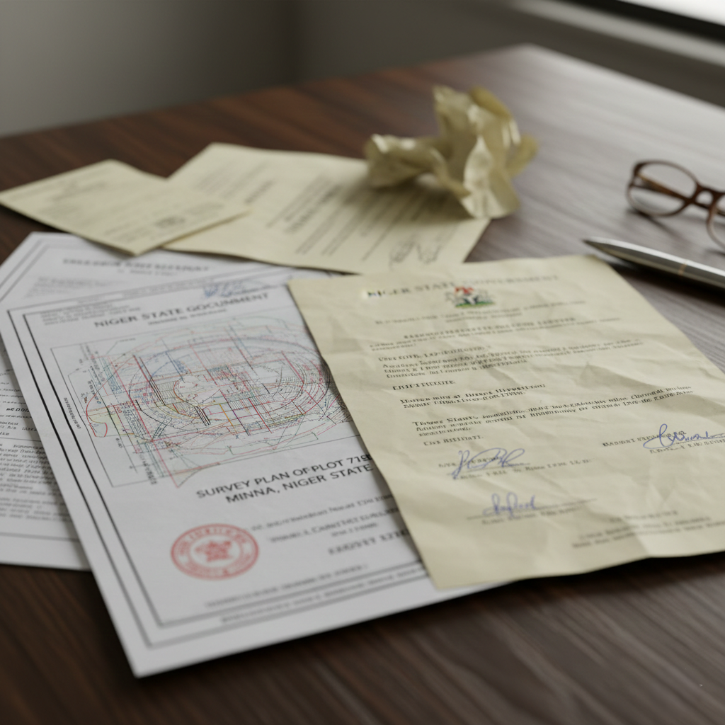 Unverified documents involved in buying land in Nigeria