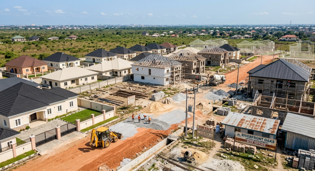 Developing Nigerian neighborhoods are emerging real estate hotspots.
