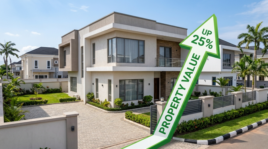 Property value increase linked to the expansion of the real estate market in Nigeria