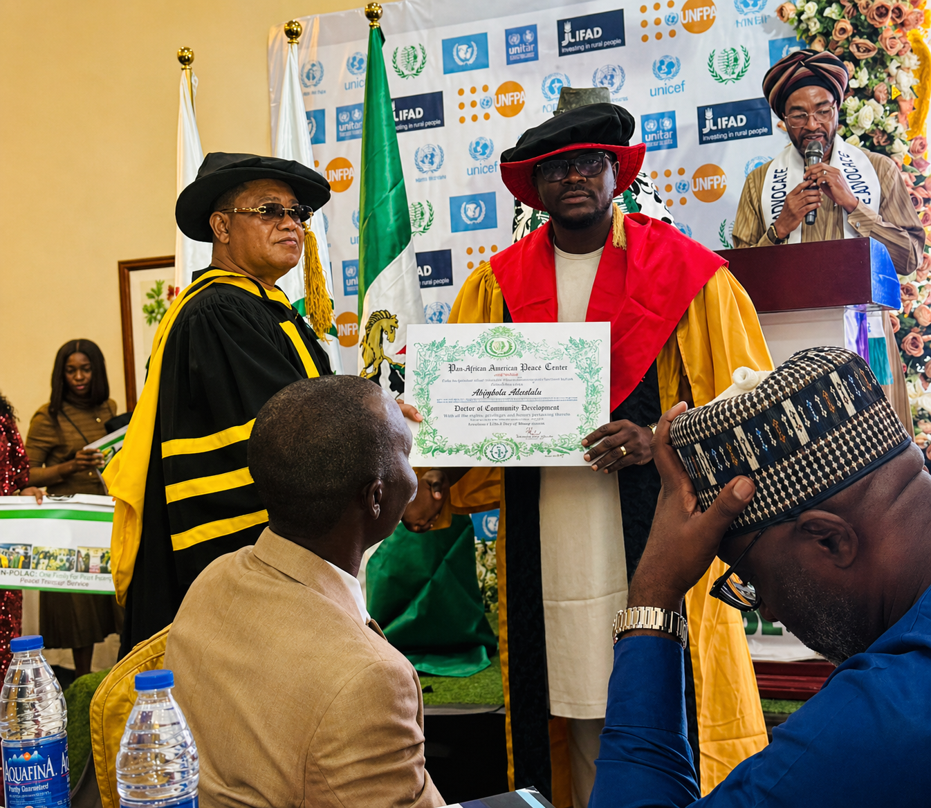 Engr. Dr. Abimbola Adefolalu Doctorate Award Ceremony