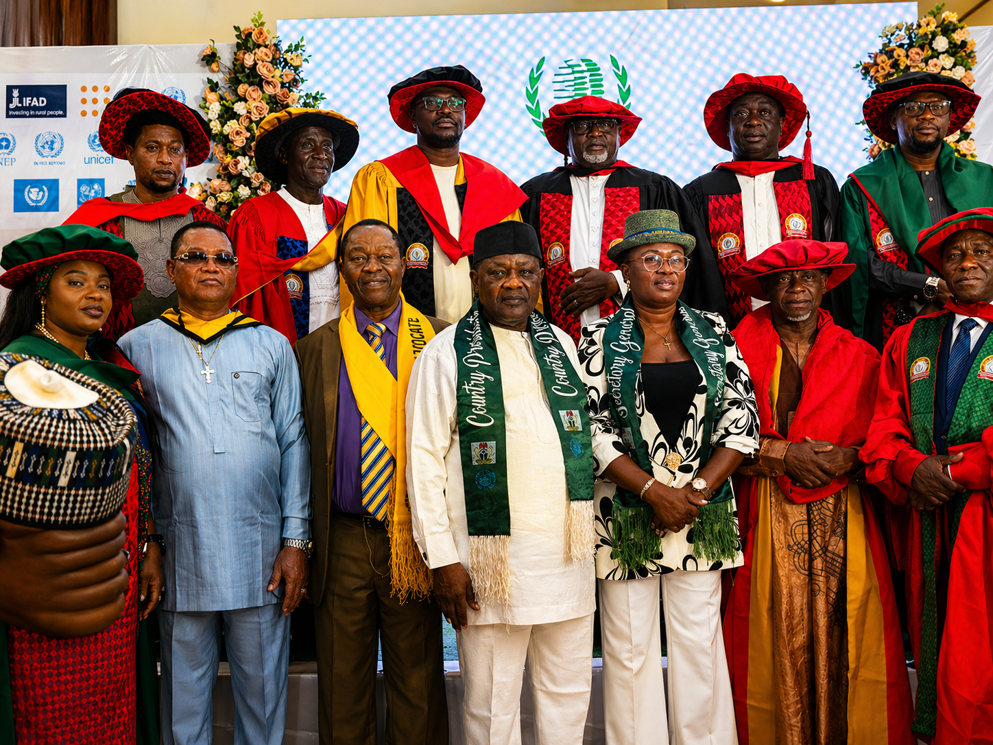 Award presentation ceremony